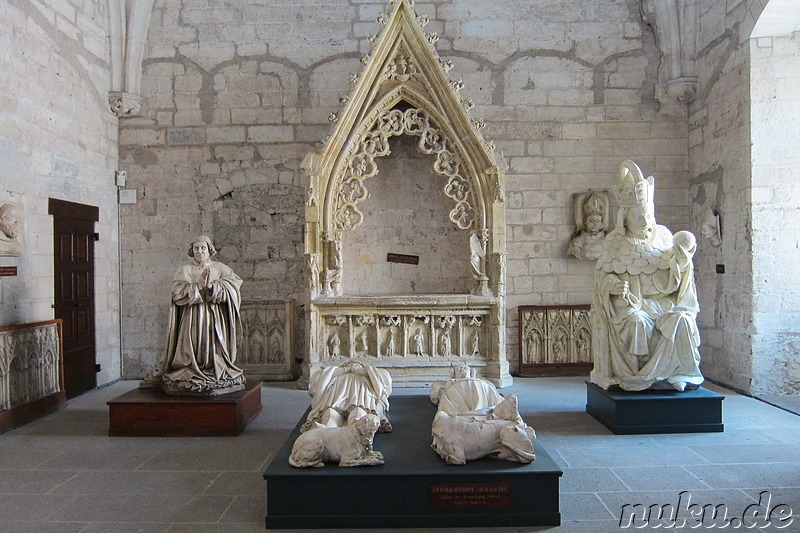 Palais des Papes - Papstpalast in Avignon, Frankreich