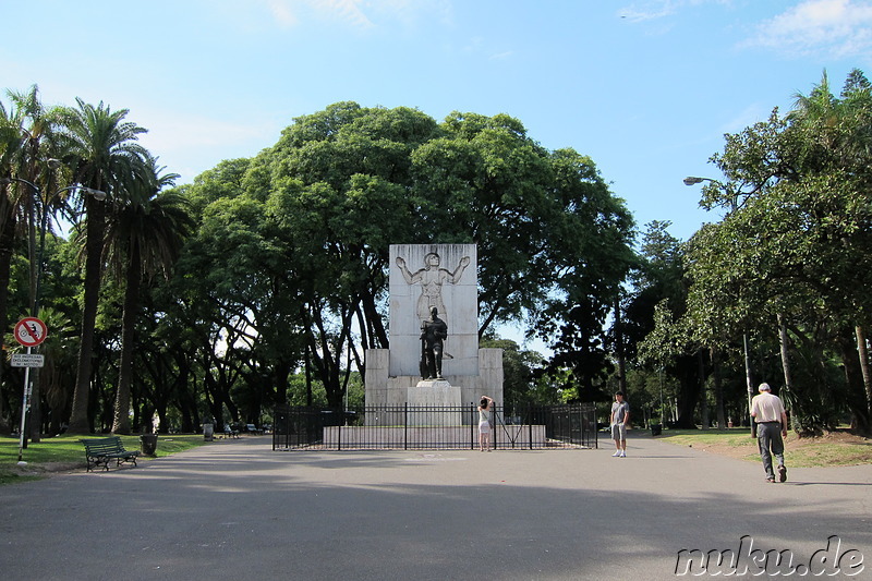 Parque Lezama in San Telmo, Buenos Aires, Argentinien