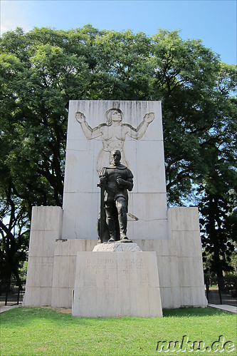 Parque Lezama in San Telmo, Buenos Aires, Argentinien