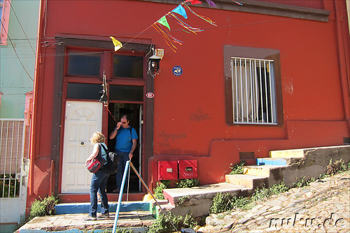 PataPata Hostel in Valparaiso, Chile