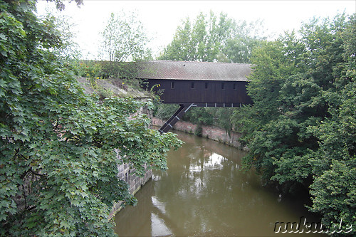 Pegnitzbruecken und -inseln in Nuernberg