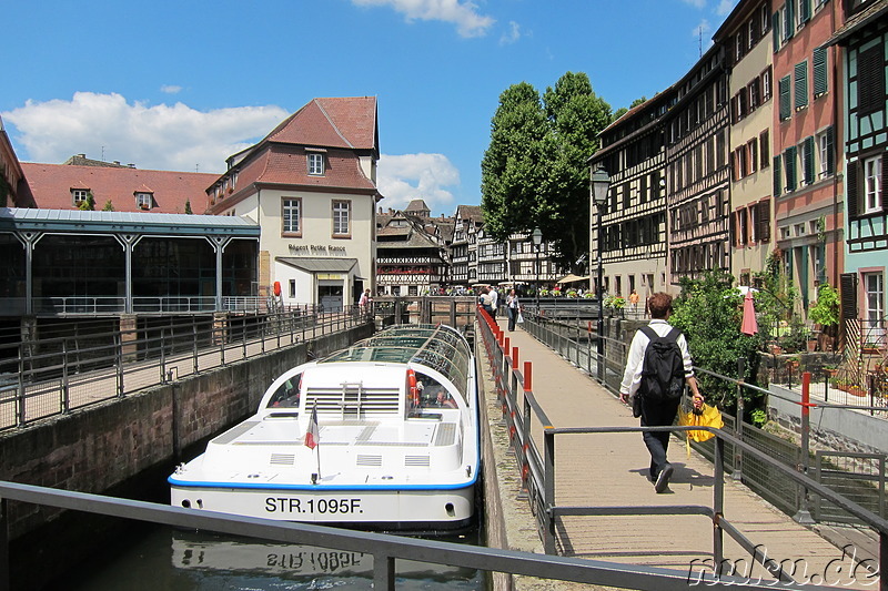 Petit France - Stadtviertel in Strasbourg, Frankreich