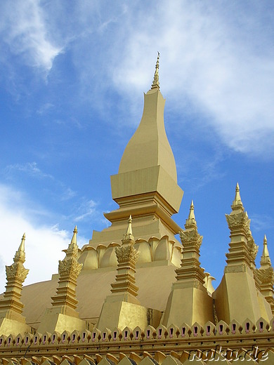 Pha That Luang Tempel in Vientiane, Laos