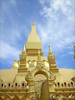 Pha That Luang Tempel in Vientiane, Laos