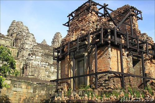 Phnom Bakheng Tempel in Angkor, Kambodscha
