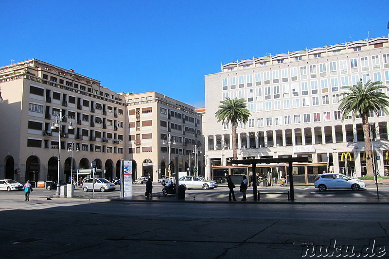 Piazza Grande in Livorno, Italien