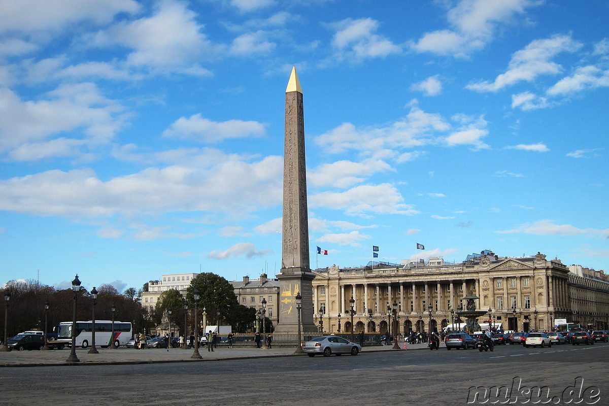 Place de la Concorde - Paris, Frankreich, Westeuropa