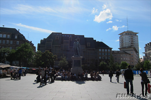 Place Kleber in Strasbourg, Frankreich