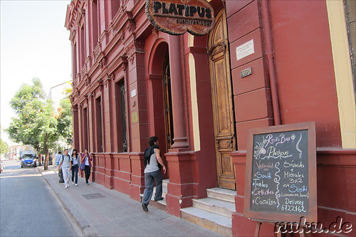 Platipus Sushi Restaurant in Santiago de Chile