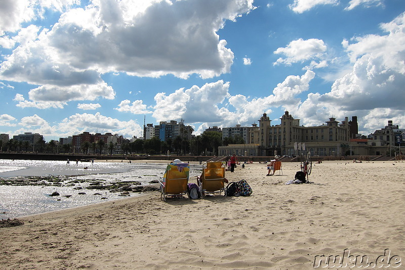 Playa Jamirez - Strand in Montevideo, Uruguay