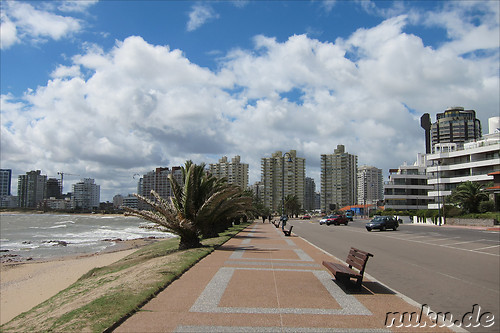 Playa Mansa - Strand in Punta del Este, Uruguay