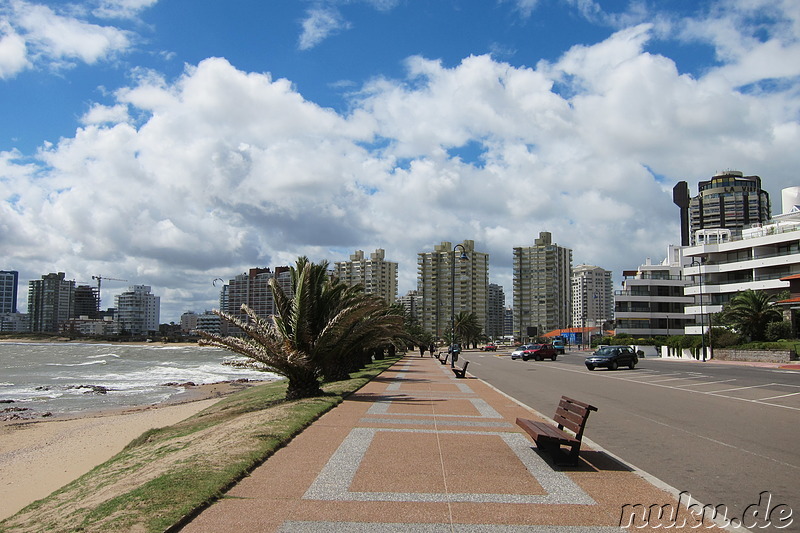 Playa Mansa - Strand in Punta del Este, Uruguay