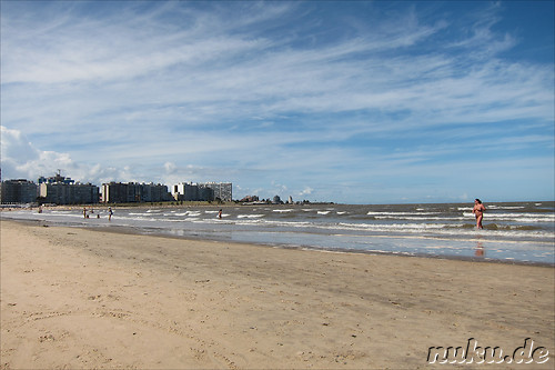Playa Pocitos - Strand in Montevideo, Uruguay