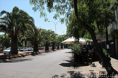 Plaza Brazil in Santiago de Chile