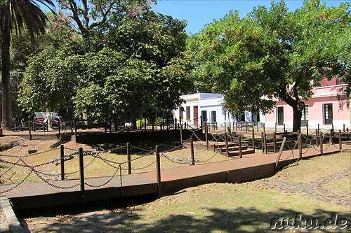 Plaza de Armas in Colonia del Sacramento, Uruguay