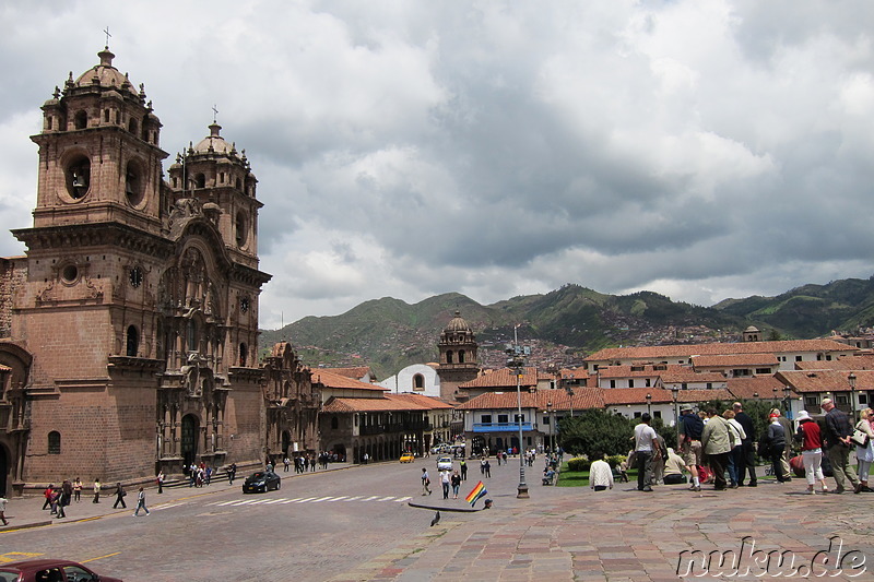 Plaza de Armas in Cusco, Peru