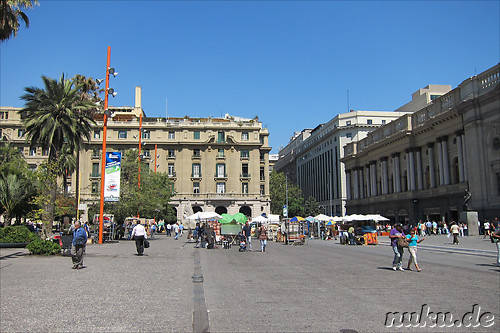 Plaza de Armas in Santiago de Chile