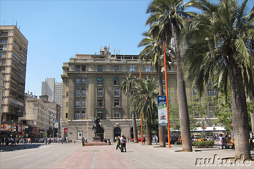 Plaza de Armas in Santiago de Chile