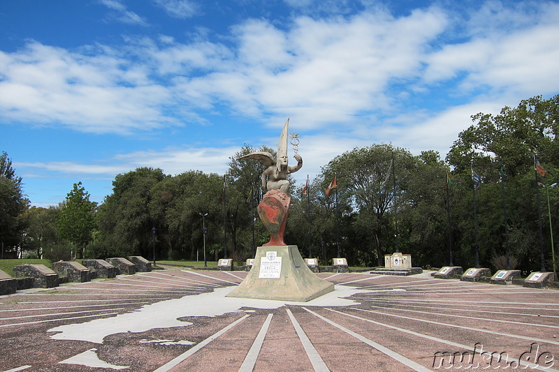 Plaza de las Americas in Alta Gracia, Argentinien
