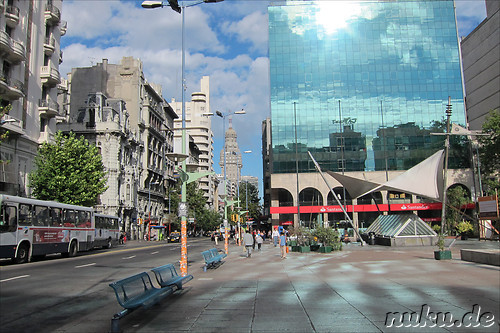 Plaza del Entrevero in Montevideo, Uruguay