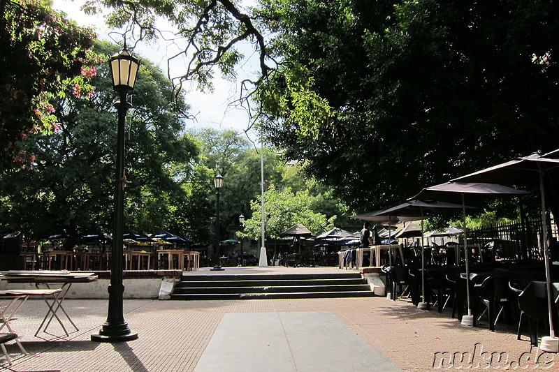 Plaza Dorrego in San Telmo, Buenos Aires, Argentinien