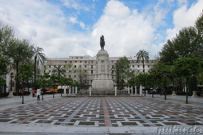 Plaza Nueva in Sevilla, Spanien