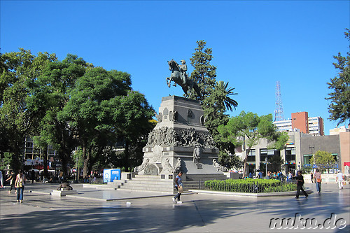 Plaza San Martin in Cordoba, Argentinien