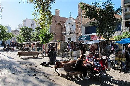 Plaza San Martin in Cordoba, Argentinien