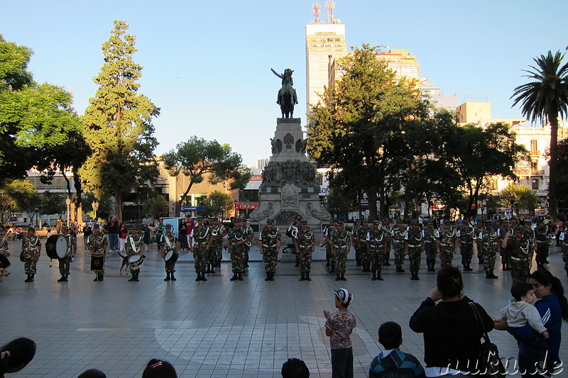 Plaza San Martin in Cordoba, Argentinien