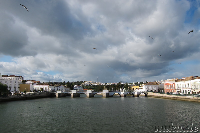 Ponte Romano - Historische Brücke in Tavira, Portugal