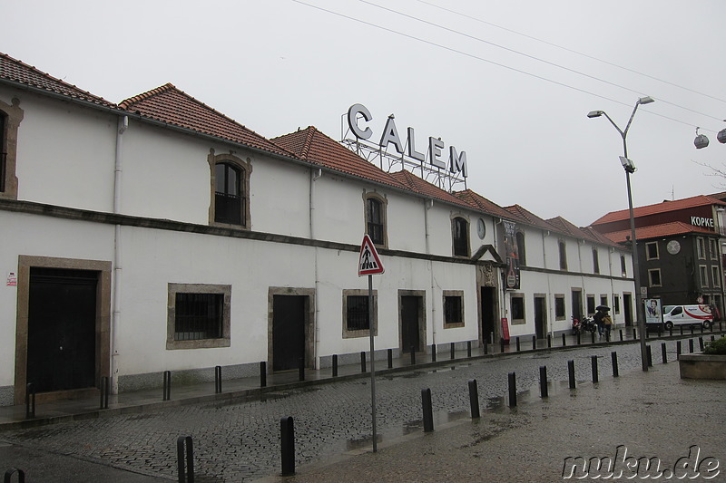 Portwein-Kellerei Calem in Vila Nova de Gaia, Portugal