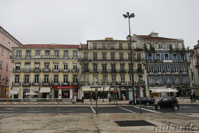 Praca dos Restauratores in Lissabon, Portugal