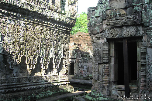Preah Khan Tempel in Angkor, Kambodscha