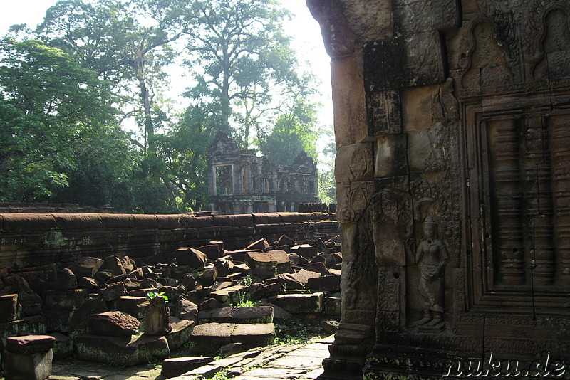 Preah Khan Tempel in Angkor, Kambodscha