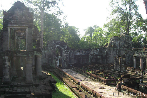 Preah Khan Tempel in Angkor, Kambodscha