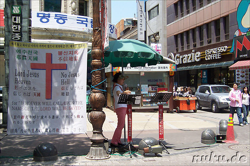 Predigt in Myeongdong