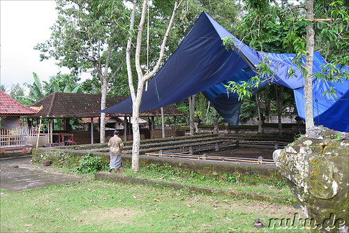 Pura Pusering Jagat Tempel in Pejeng, Bali, Indonesien