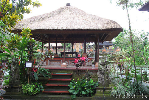 Pura Taman Saraswati Tempel in Ubud, Bali, Indonesien
