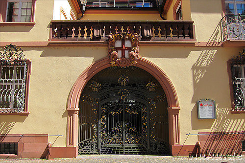 Rathausplatz in Freiburg im Breisgau, Baden-Wuerttemberg