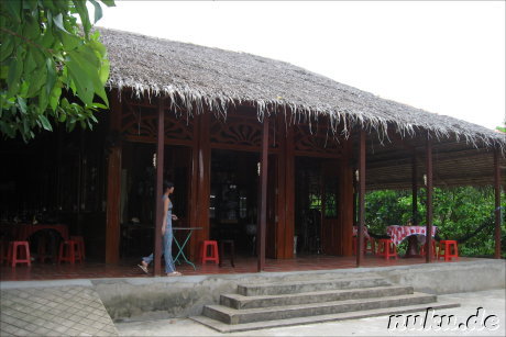 Restaurant auf An Binh Island