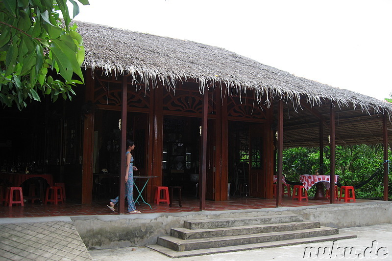 Restaurant auf An Binh Island
