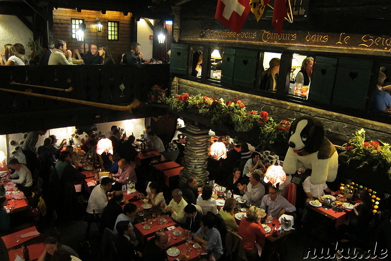 Restaurant Edelweiss in Genf, Schweiz