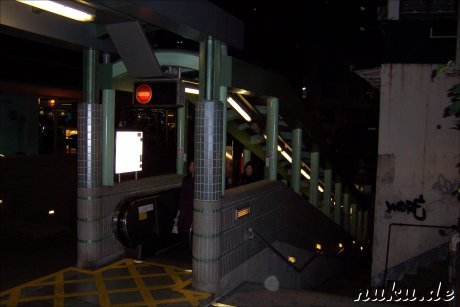 Rolltreppe in Central