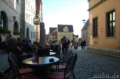 Rothenburg ob der Tauber, Franken, Deutschland