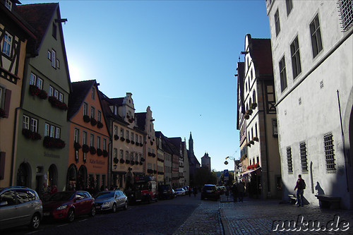 Rothenburg ob der Tauber, Franken, Deutschland