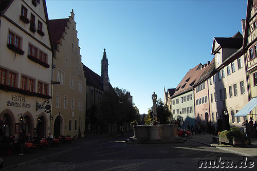 Rothenburg ob der Tauber, Franken, Deutschland