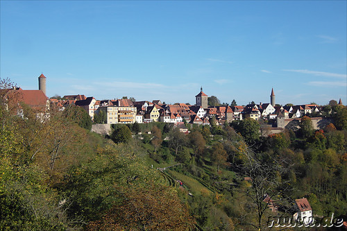 Rothenburg ob der Tauber, Franken, Deutschland