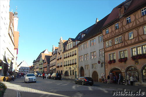 Rothenburg ob der Tauber, Franken, Deutschland