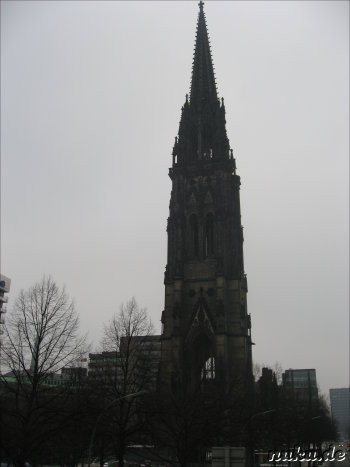 Ruine der St. Nikolaikirche in Hamburg