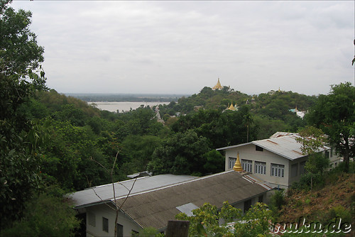 Sagaing Hill in Sagaing bei Mandalay, Myanmar